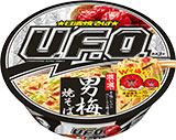日清焼そばU.F.O. 濃い濃い男梅