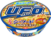 日清焼そばU.F.O. 濃い濃いシーフードBBQ風焼そば
